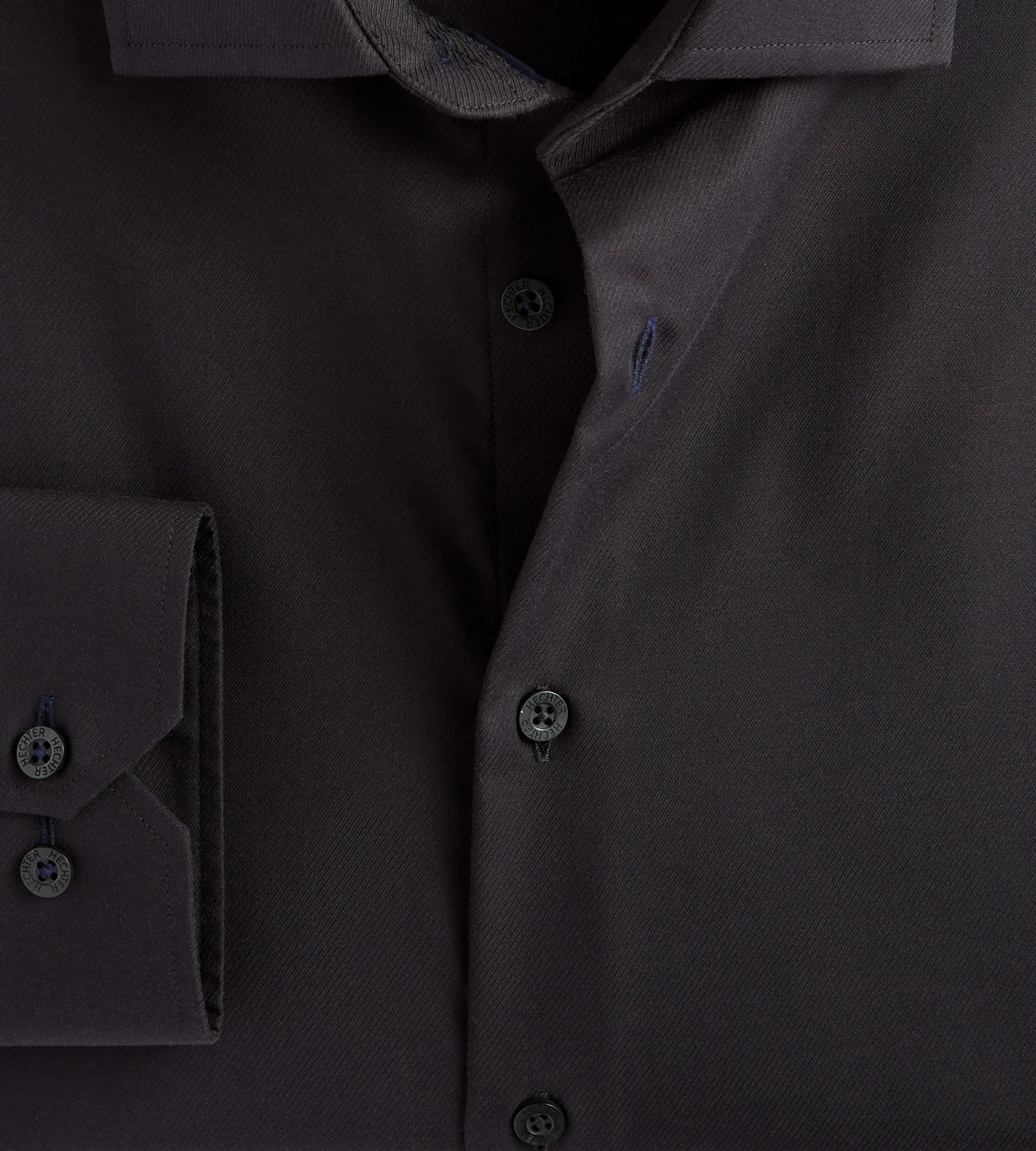 Modern Fit Non-Iron Twill Dress Shirt - Image 6