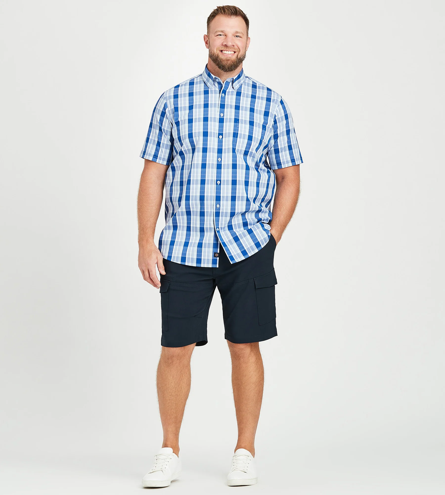Easy Care Plaid Shirt - Image 3