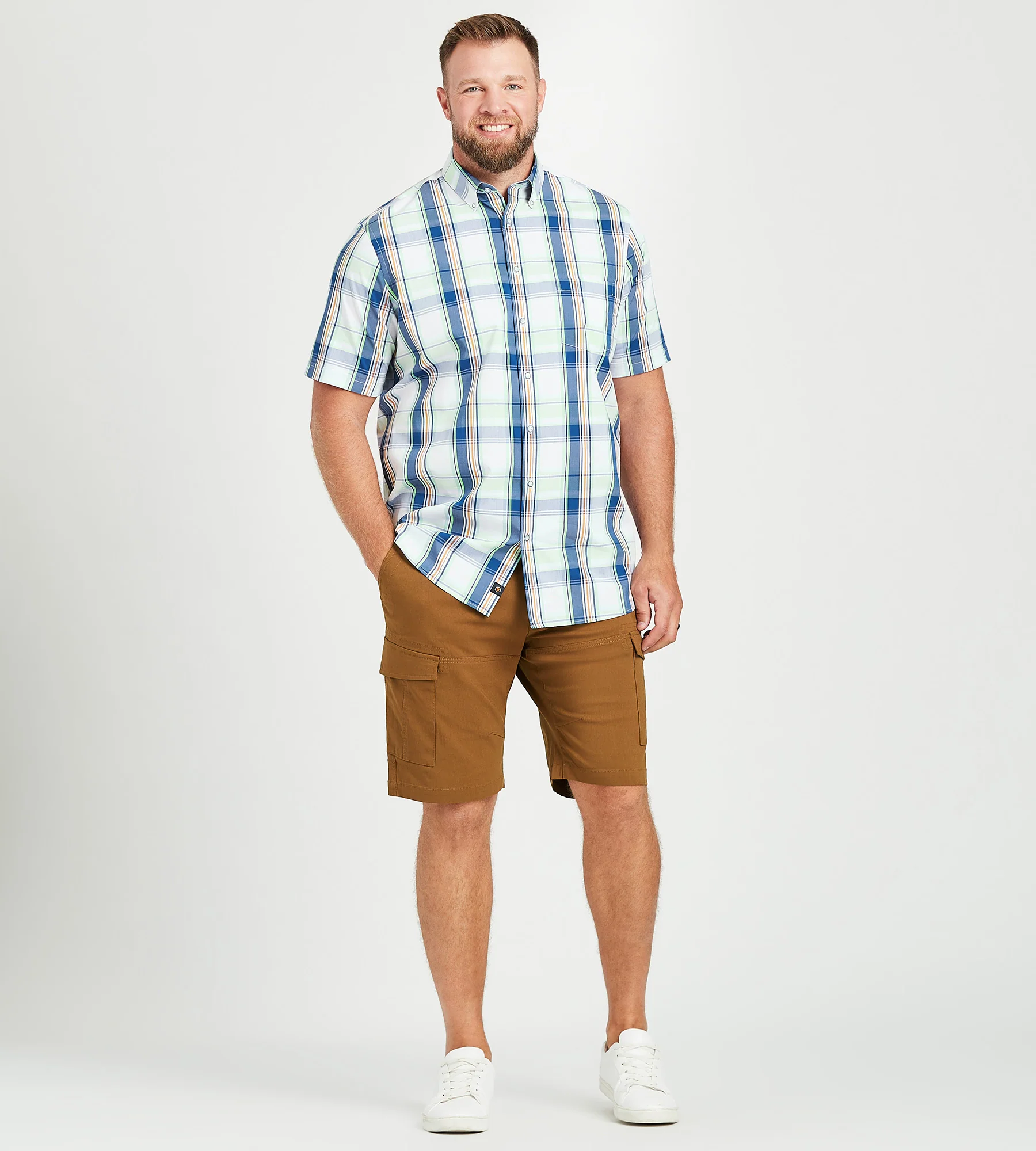 Easy Care Plaid Shirt - Image 3