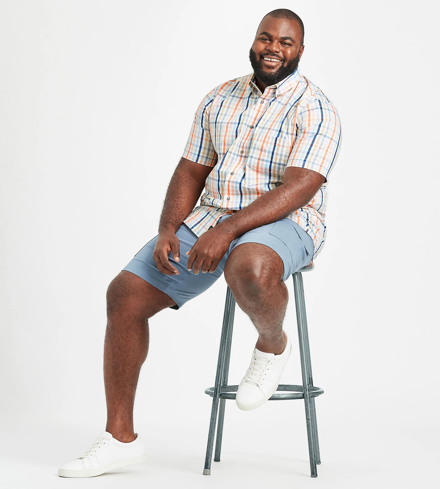 Easy Care Plaid Shirt - Image 3