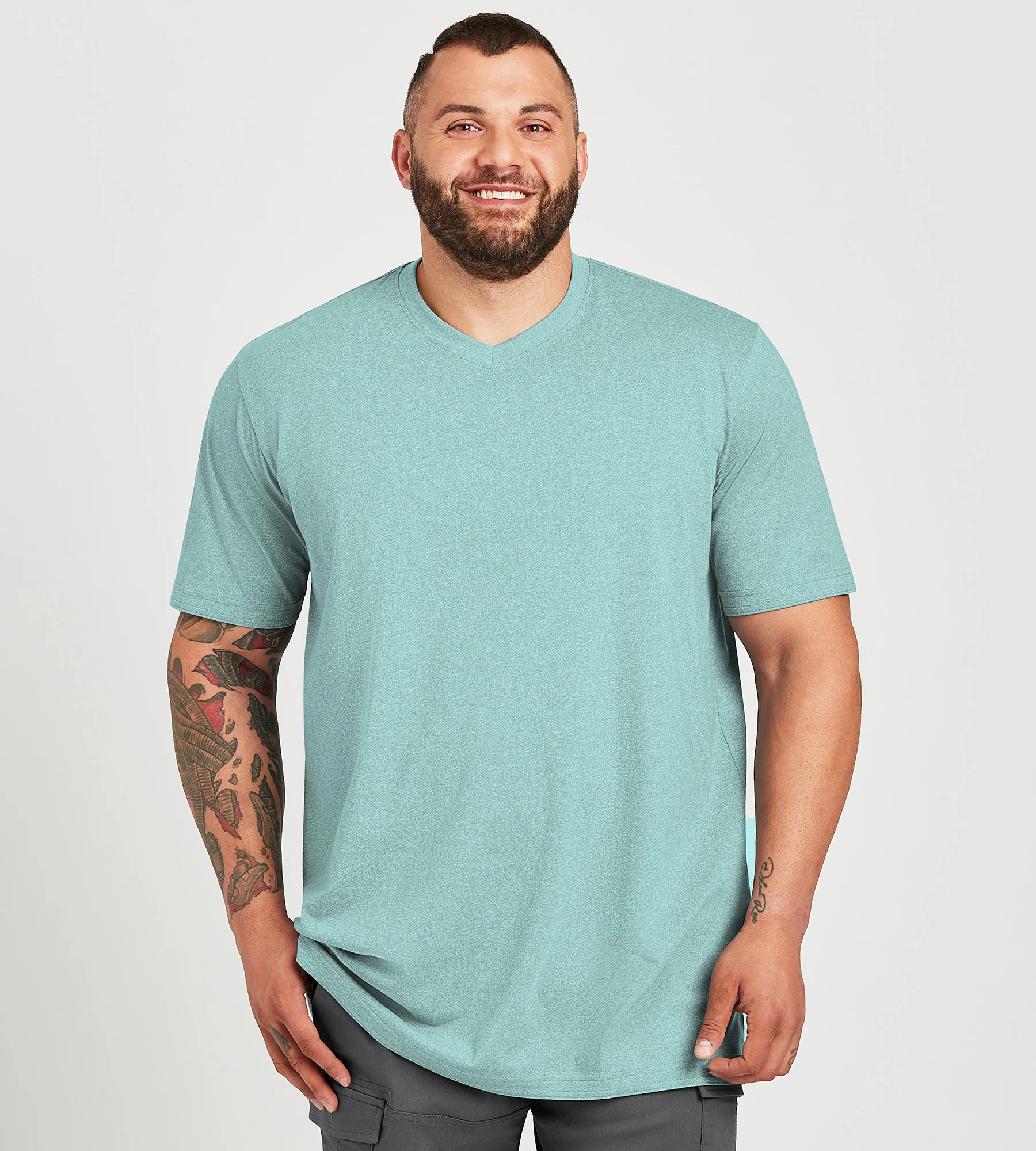 Ultimate V-Neck Marled Tee - Image 3