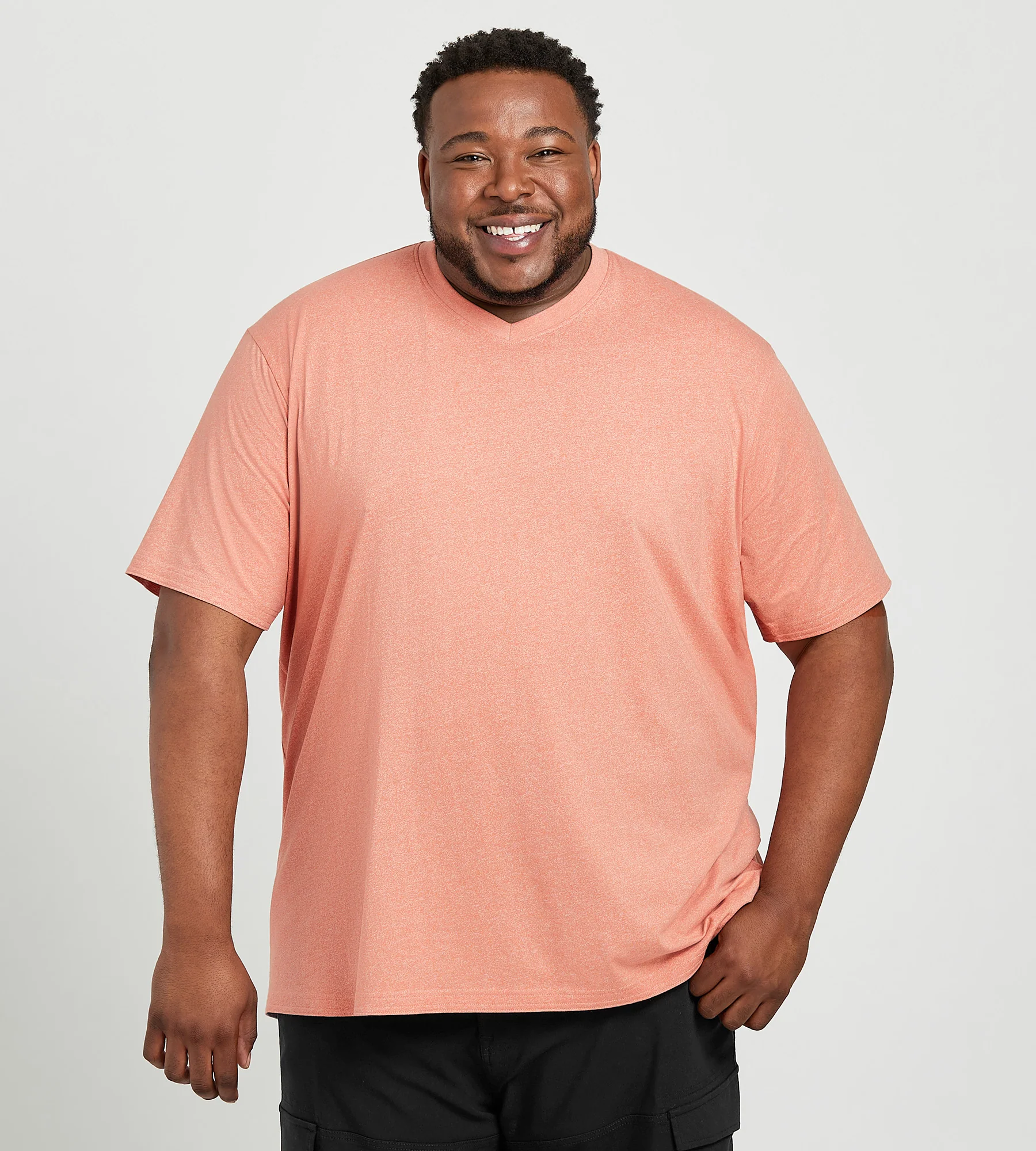 Ultimate V-Neck Marled Tee - Image 5