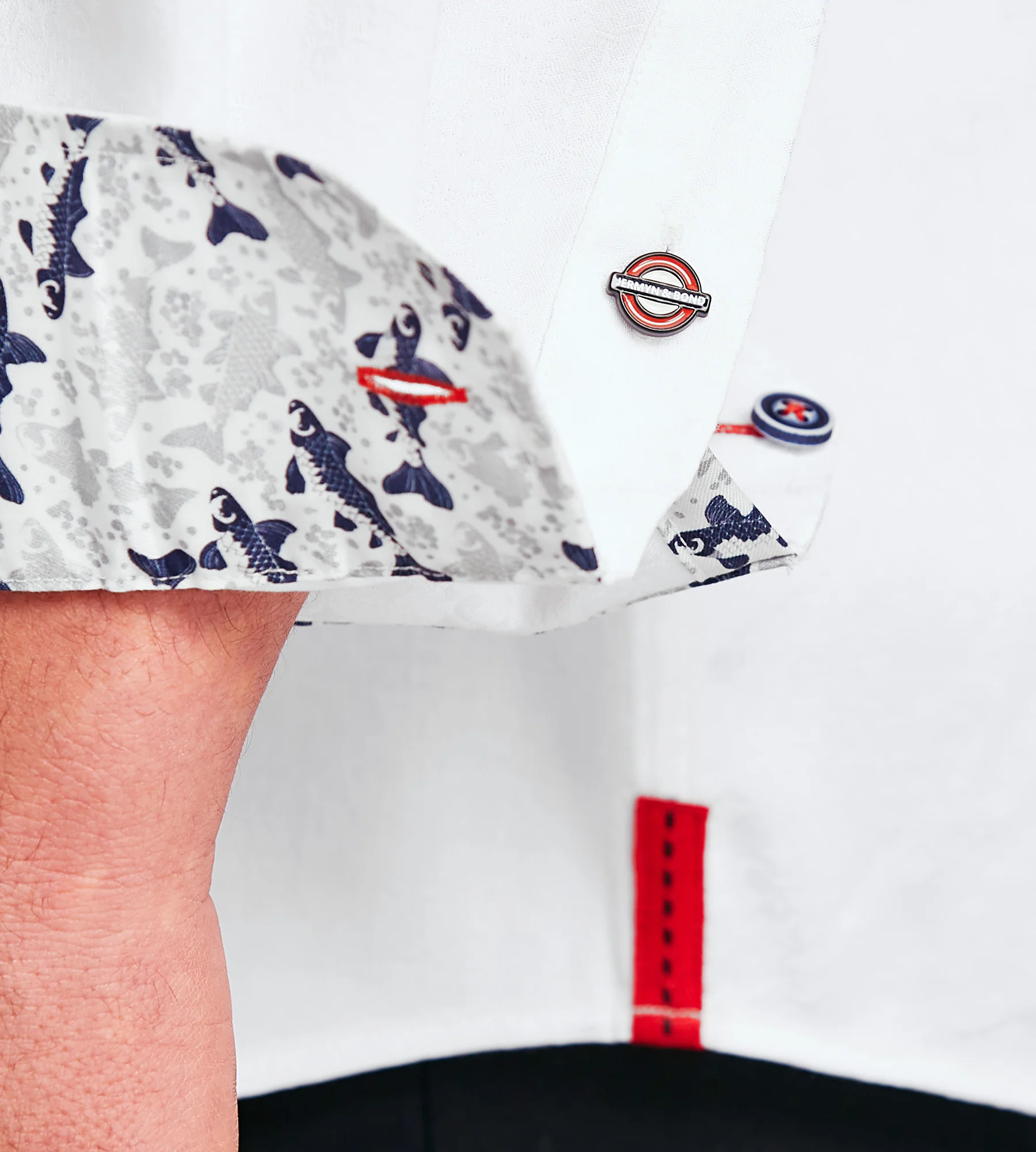 Tonal Jacquard Shirt - Image 3