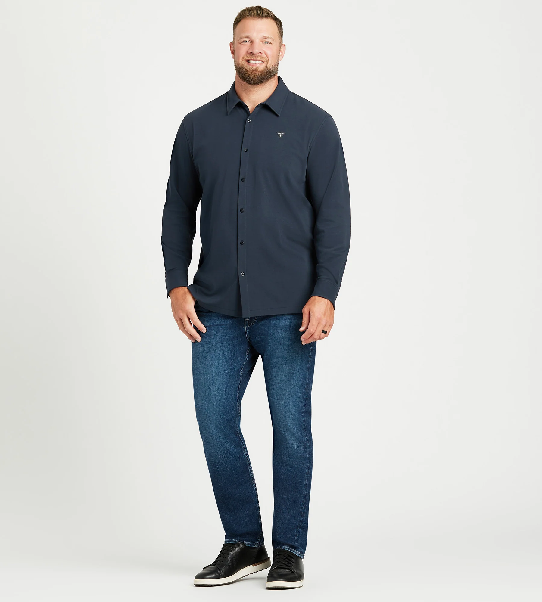 Solid Knit Shirt - Image 3
