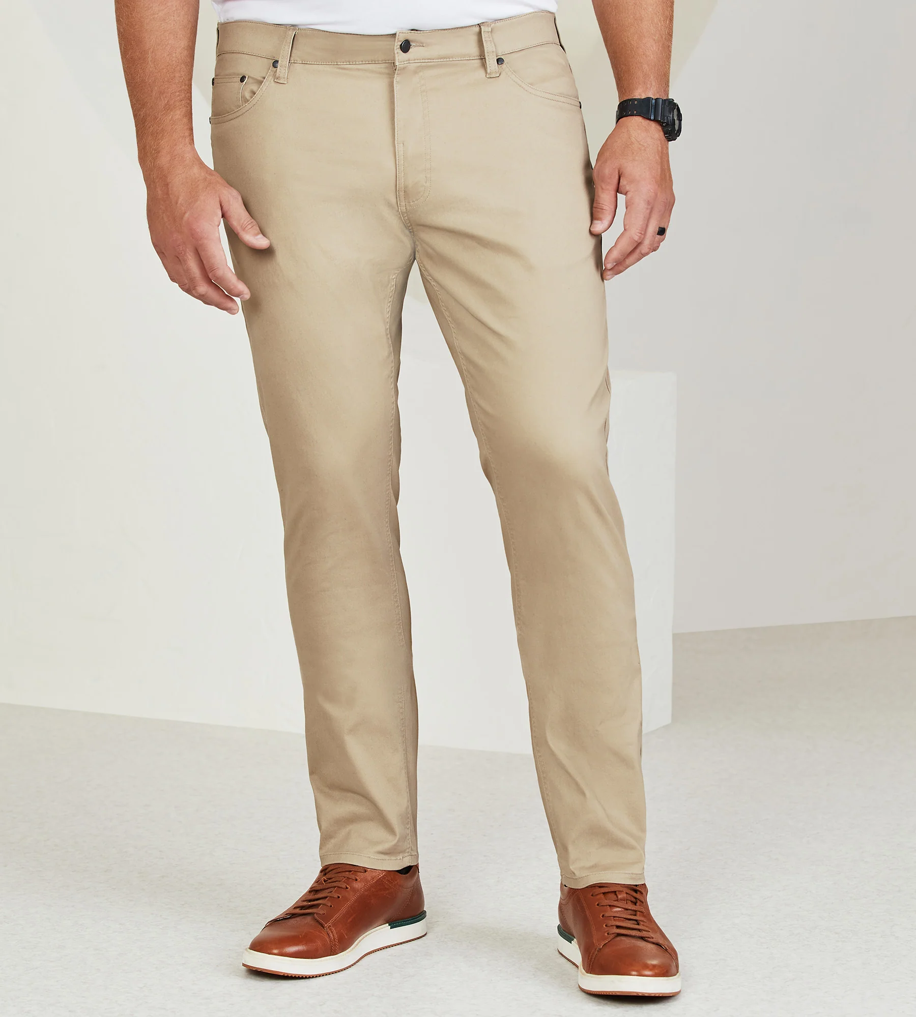 Five-Pocket Twill Pants - Image 4