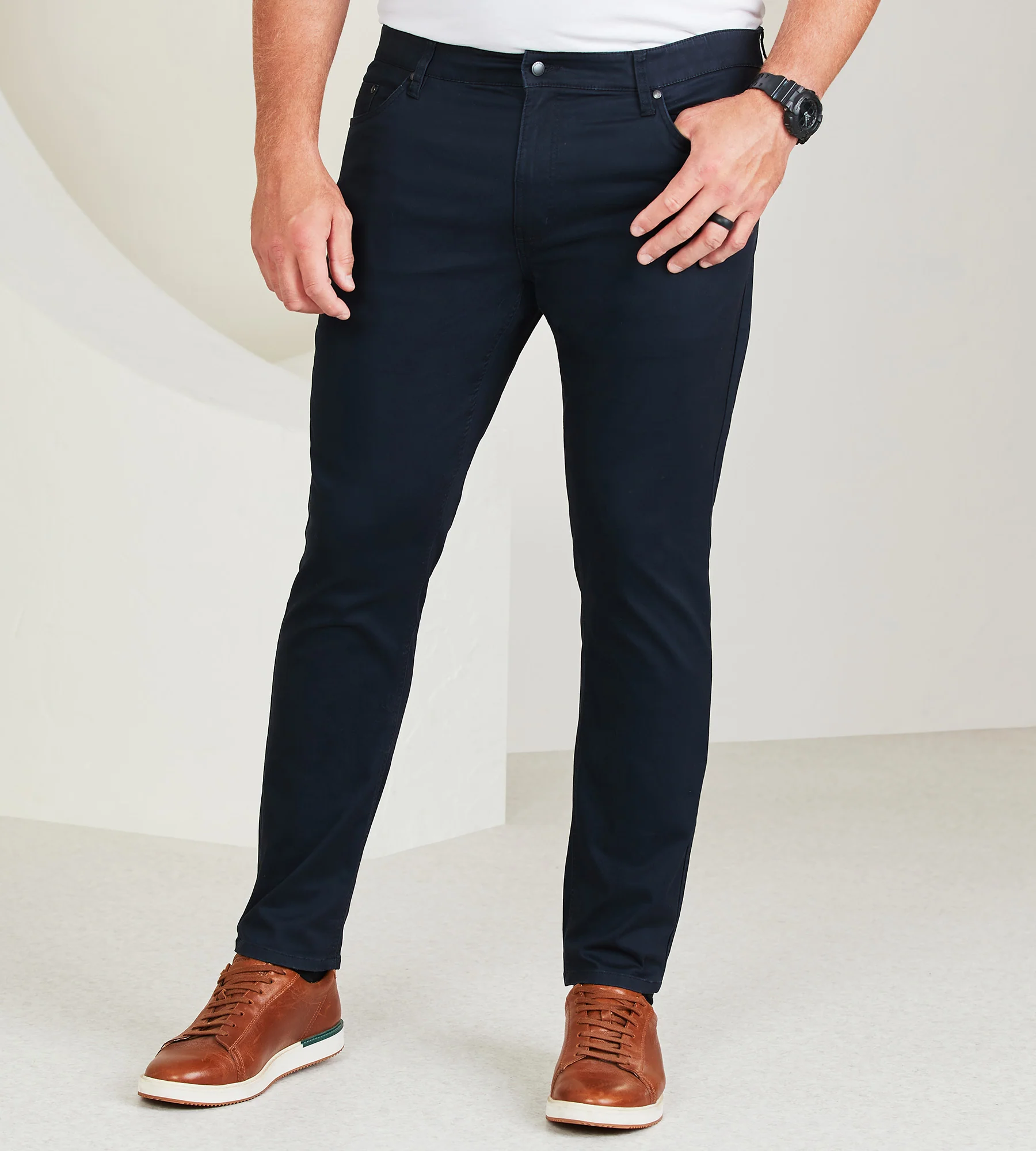 Five-Pocket Twill Pants - Image 9