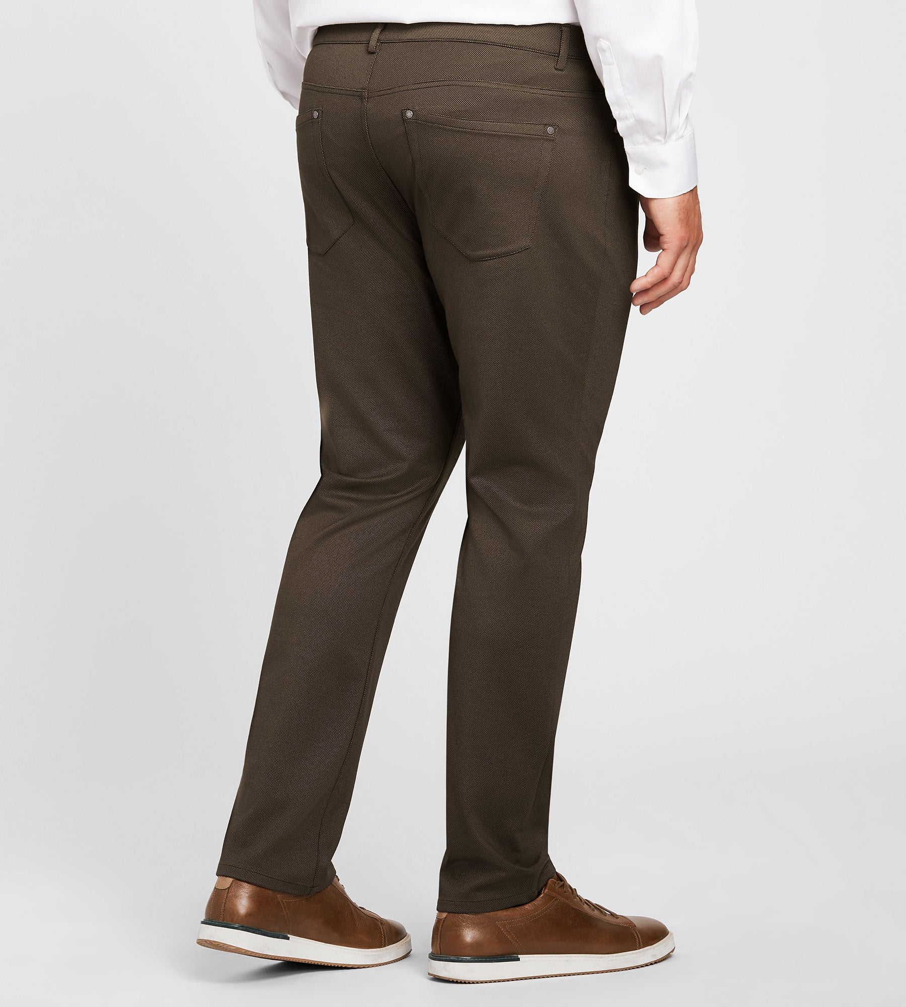 Pindot Five Pocket Knit Pants - Image 10