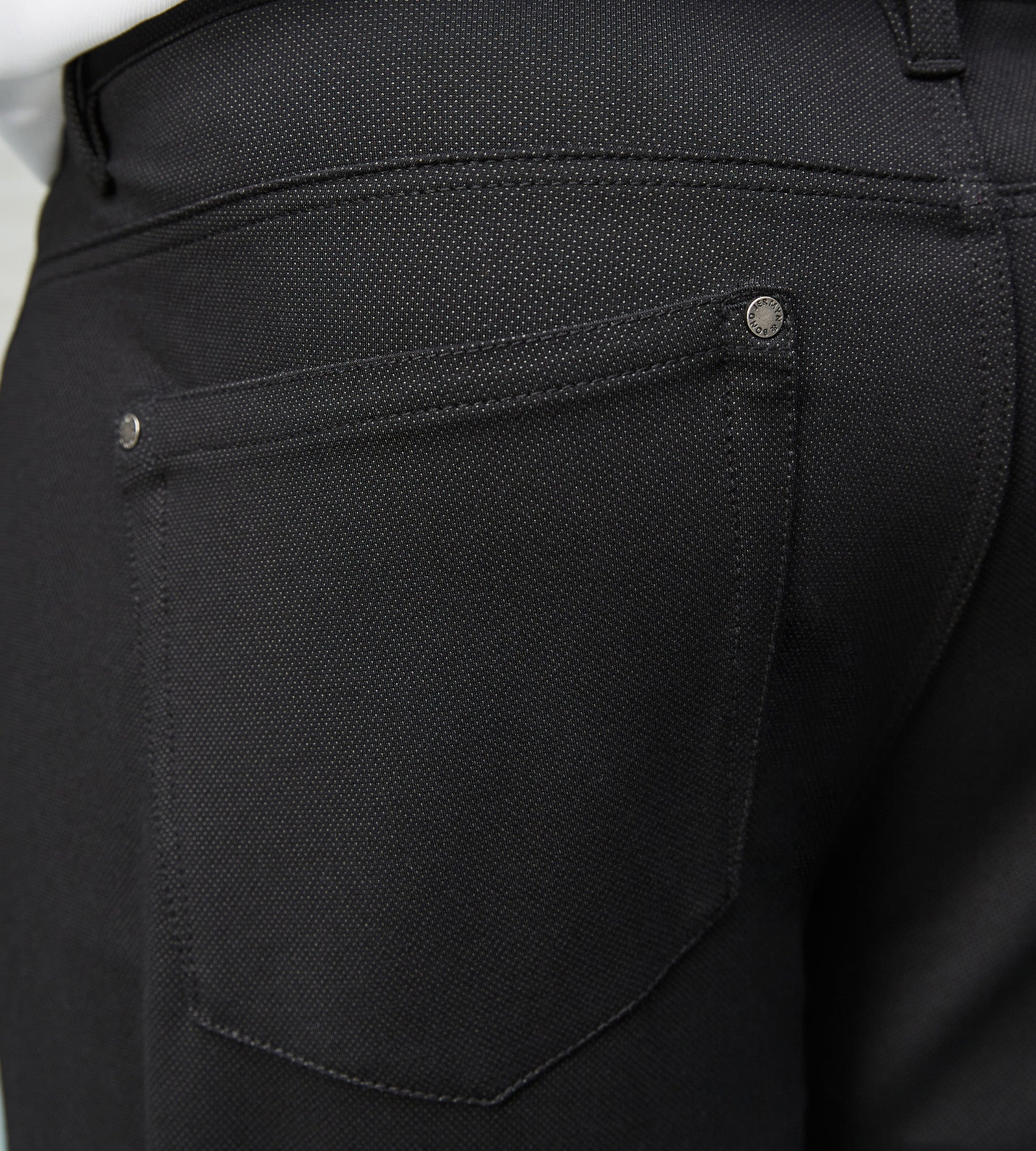 Pindot Five Pocket Knit Pants - Image 3