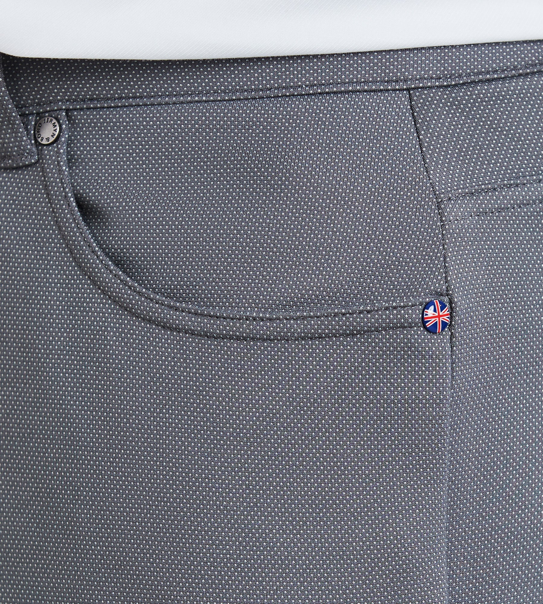 Pindot Five Pocket Knit Pants - Image 6