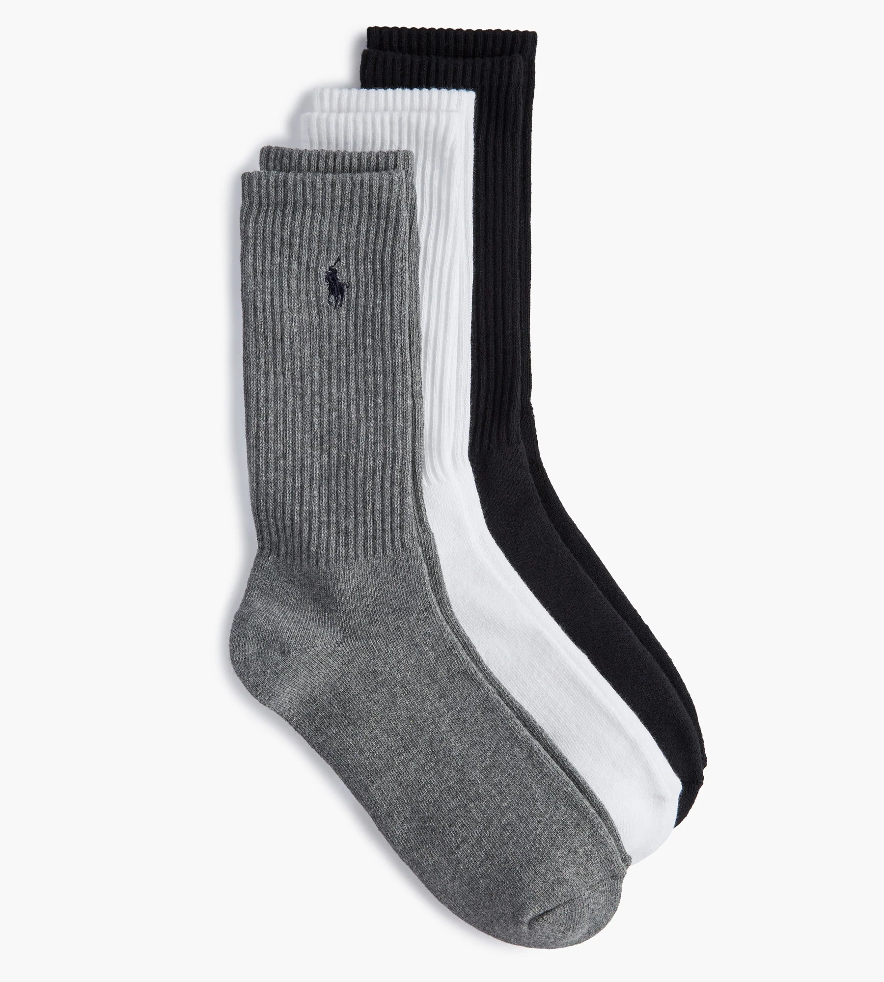 3-Pack Athletic Crew Socks - Image 3