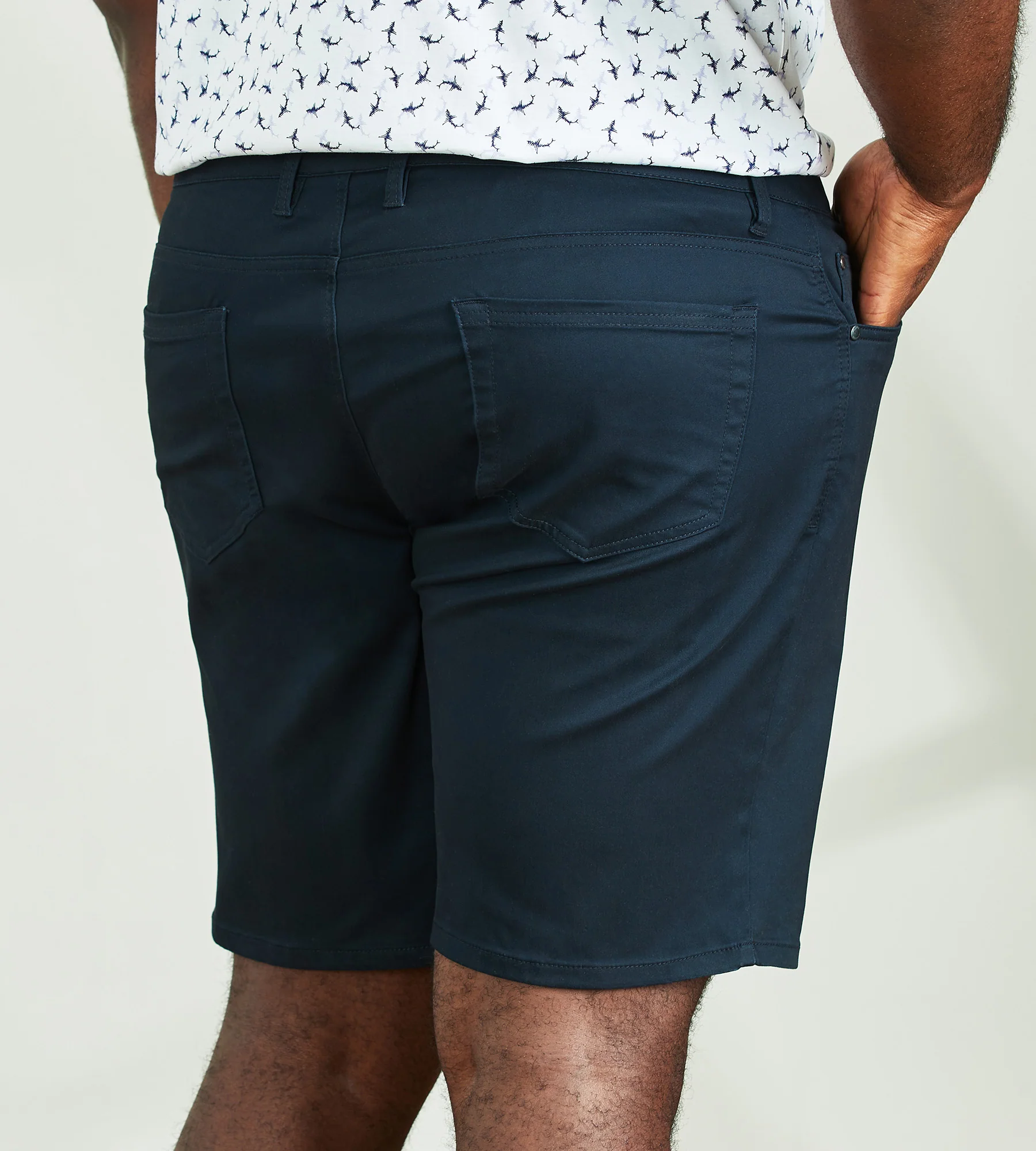 Five-Pocket Twill Shorts - Image 9